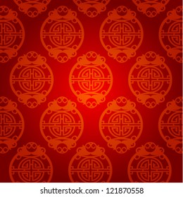 abstract chinese new year background vector design