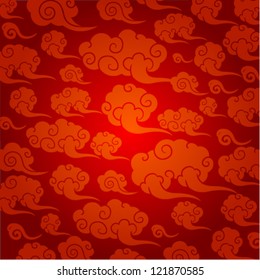 abstract chinese new year background vector design