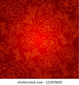 Abstract Chinese New Year Background Vector Design