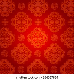 Abstract Chinese New Year Background Vector Design