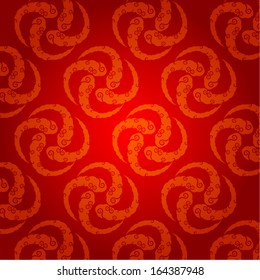 Abstract Chinese New Year Background Vector Design