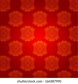 Abstract Chinese New Year Background Vector Design