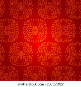 Abstract Chinese New Year Background Vector Design