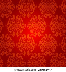 Abstract Chinese New Year Background Vector Design