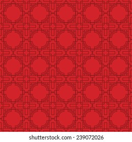 Abstract chinese new year background / Modern chinese new year pattern vector design 