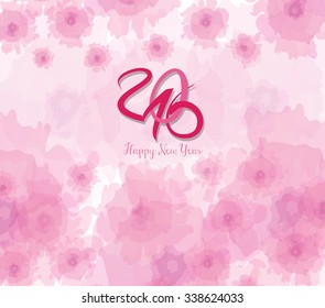 abstract chinese new year background design