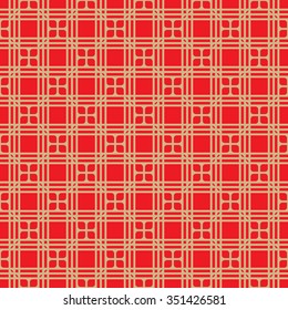 Abstract Chinese new year background / Modern Chinese new year pattern vector design / Seamless pattern with Chinese pattern
