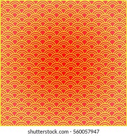 Abstract chinese new year background vector design