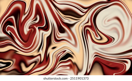 Abstract Chocolate background with liquify effect, brown marble pattern texture abstract background. Light marble texture background,	