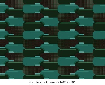 Abstract chocolate popsicle seamless summer background.