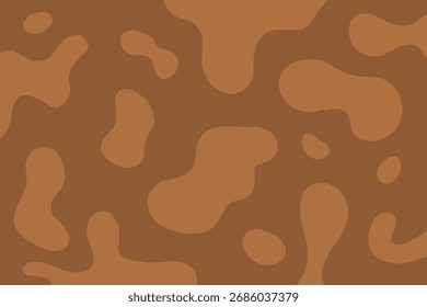 	
Abstract chocolate splash and drip background with fluid brown organic shapes