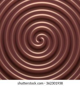 Abstract chocolate swirl background. Pattern design for banner, poster, flyer, card, postcard, cover, brochure.