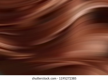 Abstract chocolate vector background, color flow liquid wave for design brochure, website, flyer. Stream fluid.