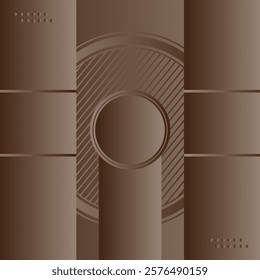 Abstract chocolatey background with color gradient dynamic minimalist design