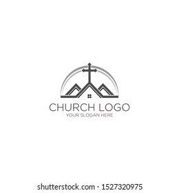 Abstract Christian logo design vector cross logo template / download symbol design cross vector symbol