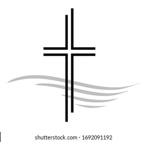 abstract christian religion vector illustration