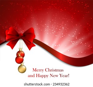 Abstract Christmas background