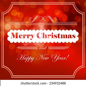 Abstract Christmas background