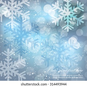 Abstract Christmas background