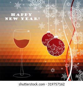 Abstract Christmas Background