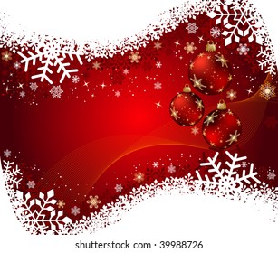 Abstract Christmas background