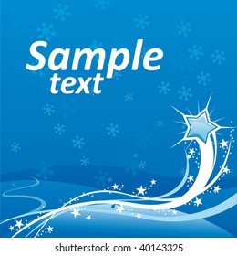 Abstract christmas background