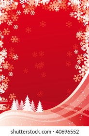 Abstract christmas background