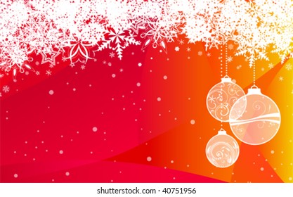Abstract christmas background