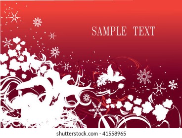 Abstract christmas background