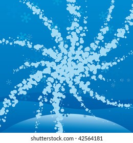   Abstract christmas background