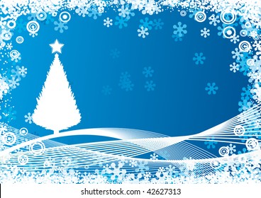  Abstrakter Weihnachtshintergrund