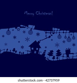 Abstract christmas background