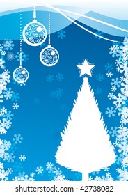 Abstract christmas background
