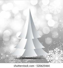 Abstract Christmas background