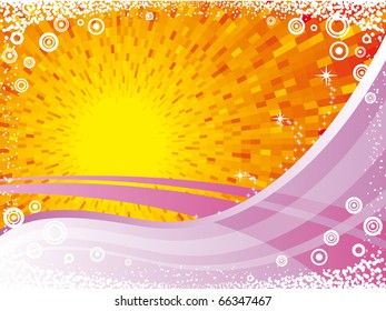 Abstract christmas background