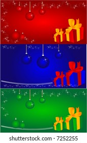 Abstract christmas background