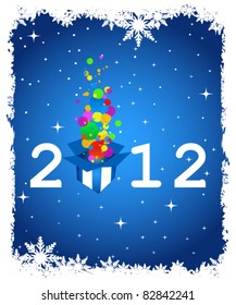 Abstract christmas background