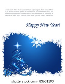 Abstrakter Weihnachtshintergrund
