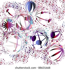 abstract christmas background