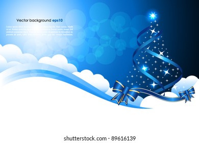 Abstract christmas background