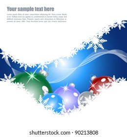 Abstract christmas background