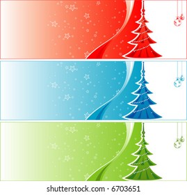 Abstract christmas background with baubles, element for design, vector illustration