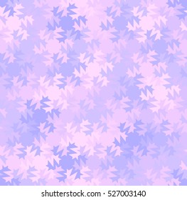 Abstract christmas background. Blue and purple mosaic from snowflakes. Seamless pattern.
