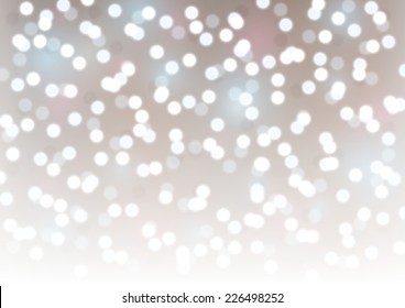 Abstract Christmas background with bokeh