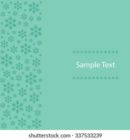 Abstract  christmas background. Cute elegant vector card.