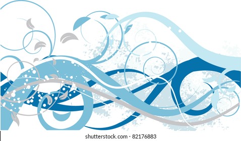 Abstract Christmas background for design
