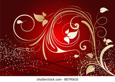 Abstract christmas background for design.