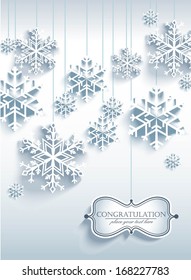 fondo de Navidad abstracto - eps10 