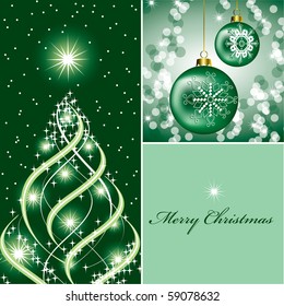Abstract Christmas Background. eps10.