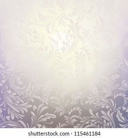 Abstract Christmas background with frosty pattern